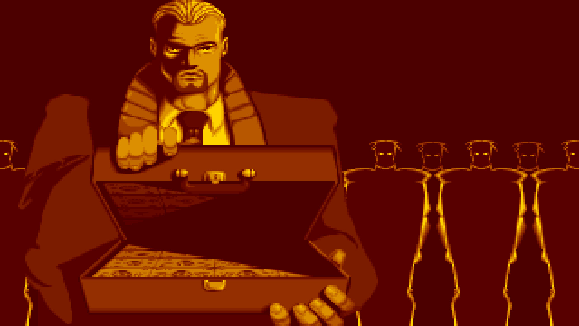 Agente con maletín — NeonVintage